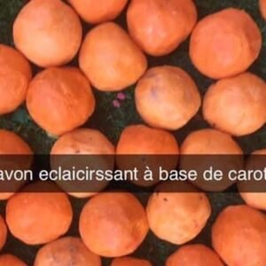Savon Éclaircissant à la Carotte